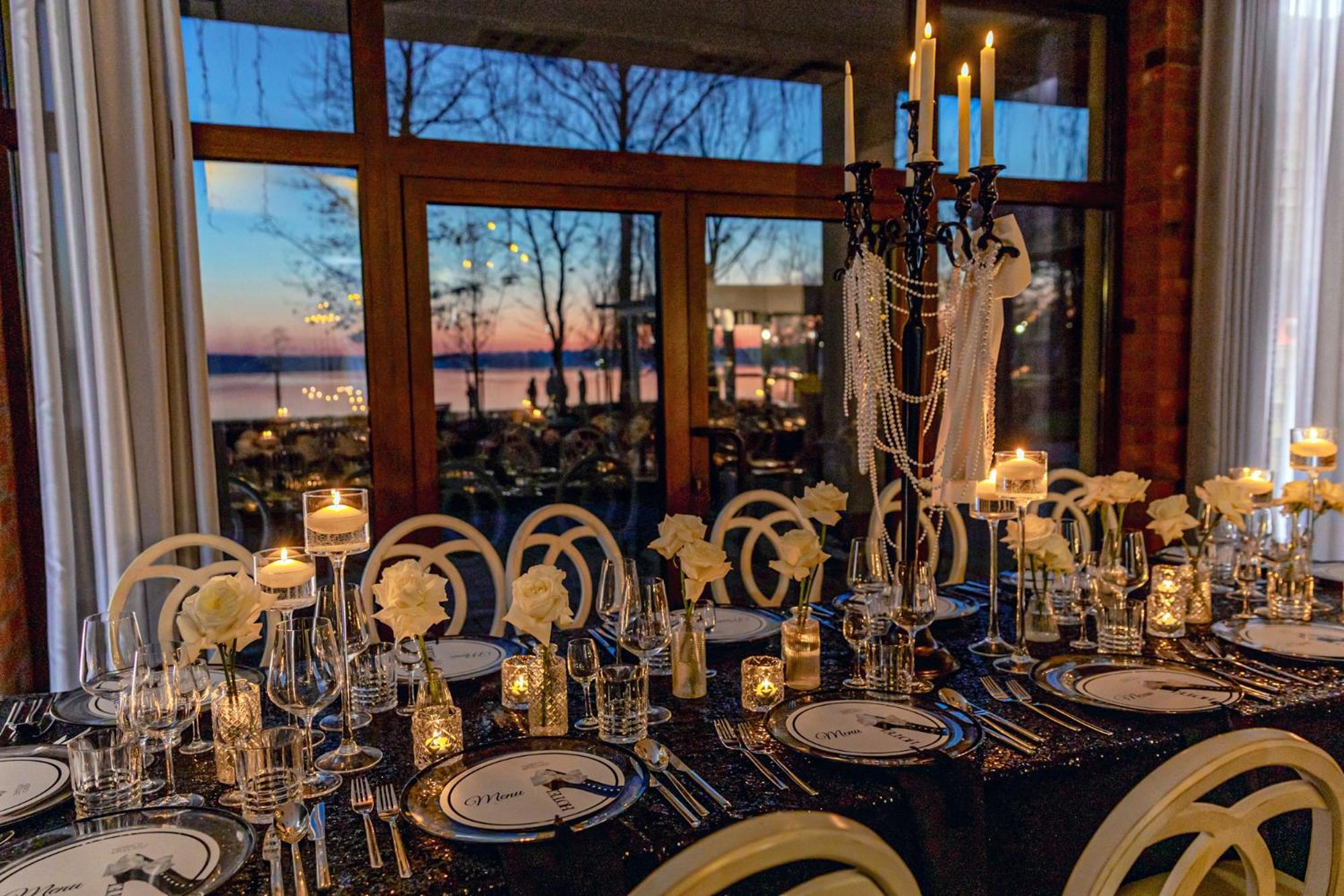 Willa Port Art&Business Ostróda Exterior foto The dining room at the 2018 G7 summit